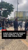 Kabur dari Markas Penipuan Kamboja, 1.726 WNI Serbu KBRI Phnom Penh