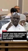 Menteri HAM Pigai Mengeluh ke DPR, Uang Pribadi Habis Bantu Korban Bencana dan Konflik