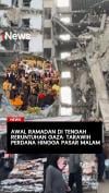 Awal Ramadan di Tengah Reruntuhan Gaza Tarawih Perdana hingga Pasar Malam