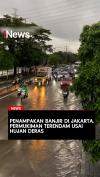 Penampakan Banjir di Jakarta Permukiman Terendam Usai Hujan Deras