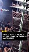 Viral 2 Remaja Kelabui Polisi Nyamar Jadi Warga saat Dikejar