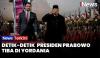 Momen Presiden Prabowo Disambut Putra Mahkota Pangeran Al Hussein saat Tiba di Yordania