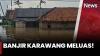 Banjir di Karawang Tak Kunjung Surut, Ketinggian Air Tembus 1 Meter