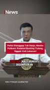 Polisi Dianggap Tak Kerja, Menko Polkam: Padahal Banting Tulang, Nggak Cuti Lebaran!
