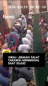 Viral Jemaah Salat Tarawih Meninggal saat Sujud