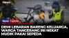 Viral Warga Tangsel Nekat Mudik Naik Sepeda ke Palembang!