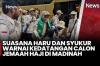 Haru! Jemaah Haji Indonesia Tiba di Madinah, Langsung Sujud Syukur Diiringi Selawat