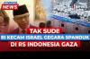 RI Kecam Israel soal Pemasangan Spanduk ‘Rising Lion’ di RS Indonesia Gaza