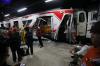 Potret Dirut KAI Bobby Rasyidin Duduk Termenung di Depan KRL yang Ringsek Ditabrak KA Argo Bromo