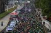 Ribuan Buruh dan Ojol Bergabung, Konvoi ke Monas Hadiri May Day Fiesta 2026 - Bagian 2