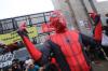 Spiderman Ikut Aksi Hari Buruh di Depan DPR - Bagian 3