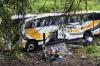 Kecelakaan Bus Pariwisata Terjun ke Jurang 15 Meter di Toba, 50 Orang Luka-Luka