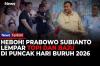 Heboh! Momen Prabowo Lempar Baju dan Topi di May Day, Buruh Bersorak Antusias