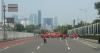 Ribuan Buruh Tumpah Ruah di Jalan Depan DPR, Gatot Subroto Ditutup