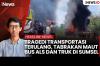 Tragedi Transportasi Terulang, Tabrakan Maut Bus ALS dan Truk di Sumsel 