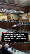 Sidang Nadiem Ricuh! Jaksa Bentak Saksi Ahli, Pengacara: Anda yang Sopan!