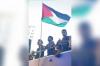 Lamine Yamal Kibarkan Bendera Palestina saat Parade Juara Barcelona, Disambut Sorak Ribuan Fans