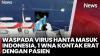 Waspada Hantavirus! Kemenkes Pantau 1 WNA di Jakarta Kontak Erat dengan Pasien Klaster MV Hondius