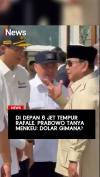 Di Depan 6 Jet Tempur Rafale, Prabowo Tanya Menkeu: Dolar Gimana