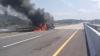 Truk Terbakar Hebat di Tol Cisumdawu, Api Berasal dari Roda Belakang