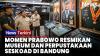 Presiden Prabowo Resmikan Renovasi Gedung Museum dan Perpustakaan Seskoad di Bandung