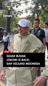 Jokowi sudah Segar Bugar, Siap Keliling Indonesia
