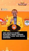 Bahlil Kaget Disambut Lagu Mas Bahlil Ganteng di Mubes Kosgoro