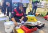 Protes Sistem PPDB, Emak-Emak Demo Sambil Masak di Depan DPRD Jabar