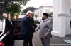 Prabowo Sambut Hangat Presiden Jerman Frank-Walter Steinmeier di Istana