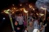 Ratusan Warga Palembang Pawai Obor Sambut Tahun Baru Islam 1448 H - Bagian 3