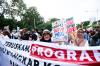 Aksi Massa Dukung Program Makan Bergizi Gratis - Bagian 1