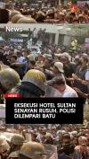 Eksekusi Hotel Sultan Senayan Rusuh, Polisi Dilempari Batu
