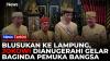 Blusukan ke Lampung, Jokowi Terima Gelar Adat Kehormatan Baginda Pemuka Bangsa