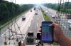 Uji Coba Kebijakan Ganjil Genap di Tol Jakarta-Tangerang - Bagian 9