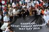 Rieke Diah Pitaloka bersama Ribuan Buruh KRPI Tuntut 5 Jaminan Sosial - Bagian 2