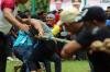 Panjat Pinang dan Tarik Tambang Warnai Hari Buruh Internasional di Medan - Bagian 1