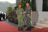 Pakai Baju Loreng, Presiden Jokowi dan Sultan Brunei Kunjungi Mabes TNI - Bagian 1