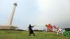 Melihat Keindahan Layang-Layang India-Indonesia Kite Exhibition di Monas - Bagian 2