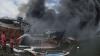 Foto-Foto 40 Kapal Ikan Hangus Terbakar di Pelabuhan Benoa - Bagian 4