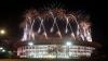 Foto-Foto Antusiasme Warga Nonton Pembukaan Asian Games 2018 - Bagian 6