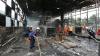 Foto-Foto Gerbang Tol Pejompongan Hangus Terbakar - Bagian 3
