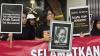 Protes Eksekusi Mati Tuti, Pekerja Migran Demo di Kedutaan Arab Saudi - Bagian 1