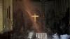 Foto-Foto Gereja Katedral Notre Dame Paris Hangus Dilalap Api - Bagian 3