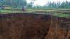 Begini Kondisi Lubang Raksasa di Area Persawahan Sukabumi - Bagian 1