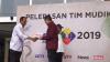 HT bersama Menhub dan Menteri PUPR Lepas Tim Mudik MNC Media 2019 - Bagian 2