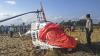Begini Kondisi Helikopter Jatuh yang Bawa 3 WNA di Lombok - Bagian 1