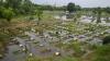 Penampakan Makam TPU Tanah Kusir Terendam Banjir - Bagian 1
