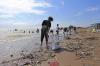 Peringati World Cleanup Day 2021, Warga Indramayu Bersihkan Sampah di Pantai Dadap