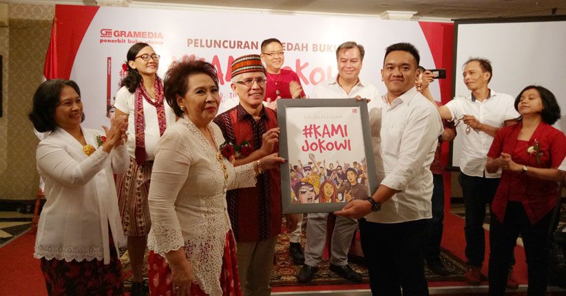 Andre Hehanusa Bikin Lagu untuk Jokowi di Peluncuran Buku #KamiJokowi