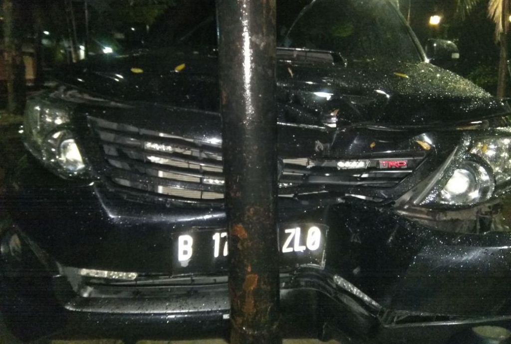 Polisi Dapat Kabar Kecelakaan dari Kuasa Hukum Setya Novanto